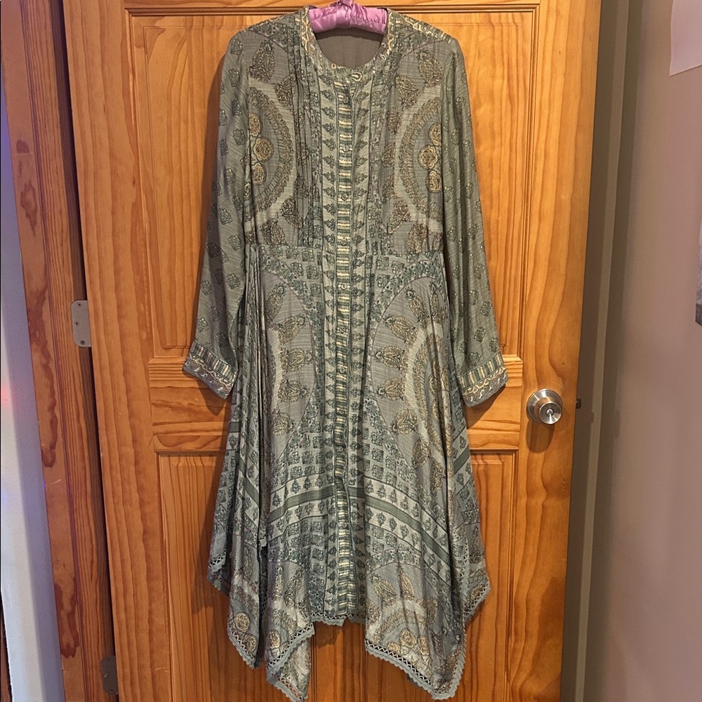 Soft Surroundings Green Dress Size PM
